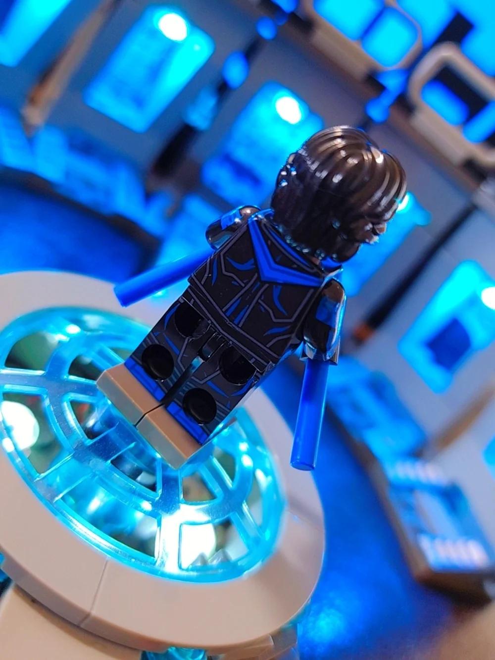 Batman Nightwing Minifigure Lego Compatible